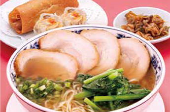 チャーシュー麺・飲茶セット